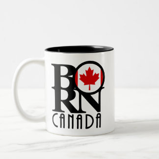GEBORENES Kanada 11oz Zweifarbige Tasse