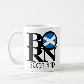 GEBORENES Schottland 11oz Kaffeetasse
