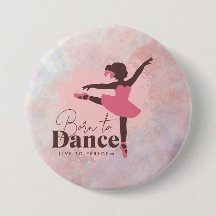 Geborenes TanzAbzeichen | Dance-Fan-Abzeichen in r