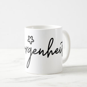 Geborgenheit, deutsches Wort, Sicherheit Kaffeetasse
