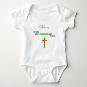 Gebot-Christliche Baby Strampler