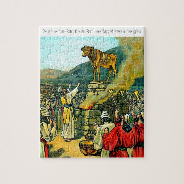 Gebote des Götzenbild-zehn (Vertikal)