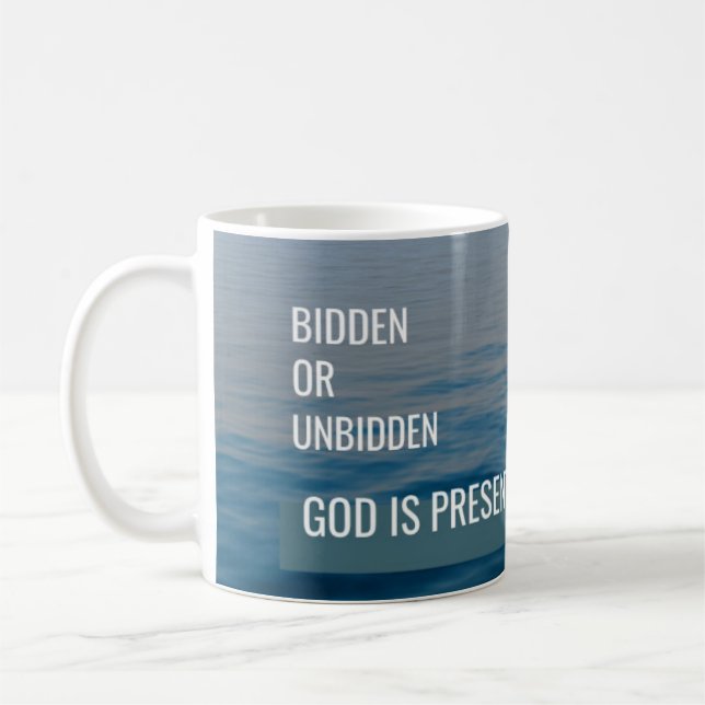 Geboten oder Unbidden Kaffeetasse (Links)