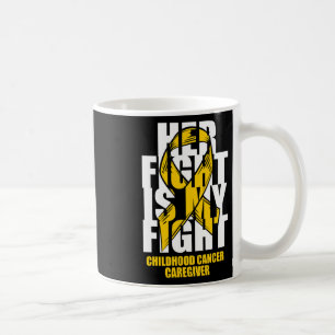 Gebotene Goldene Schleife Für Monat Der Kinderkreb Kaffeetasse