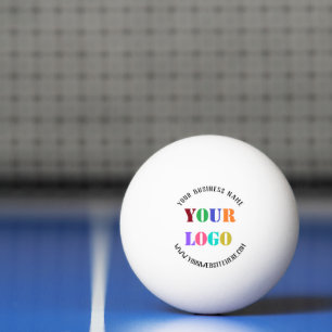 Gebrandete Geschäftslogo-Name Website Ping-Pong-Ba Tischtennisball