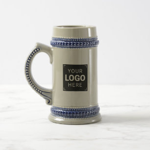 Gebrandeter Stein mit Ihrem Logo Bierglas
