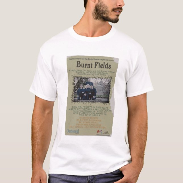 Gebrannte Felder T-Shirt (Vorderseite)