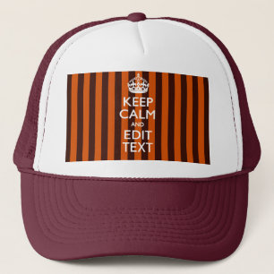 Gebrannte Orange personifizieren dieses behalten Truckerkappe