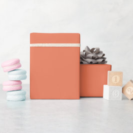 Gebrannte Siena Geschenkpapier