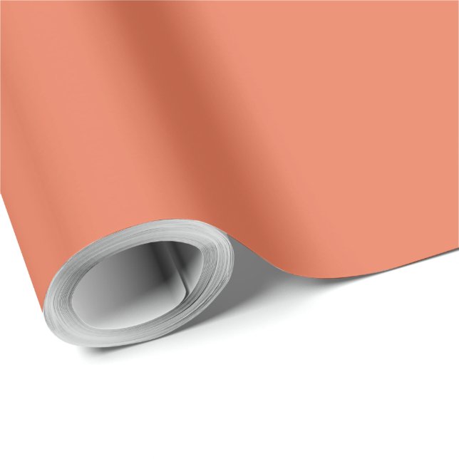 Gebrannte Siena Geschenkpapier (Rolleneckpunkt)