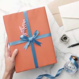 Gebrannte Siena Geschenkpapier