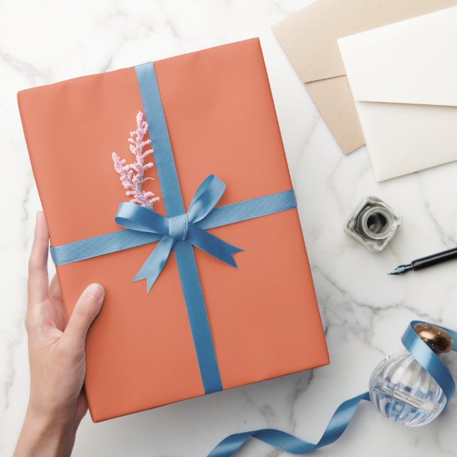 Gebrannte Siena Geschenkpapier (Schenken)