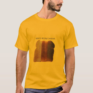 Gebrannte Toast-Tage Samstag Sonntag Montag T-Shirt