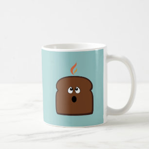 Gebrannter Toast Kaffeetasse
