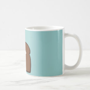 Gebrannter Toast Kaffeetasse
