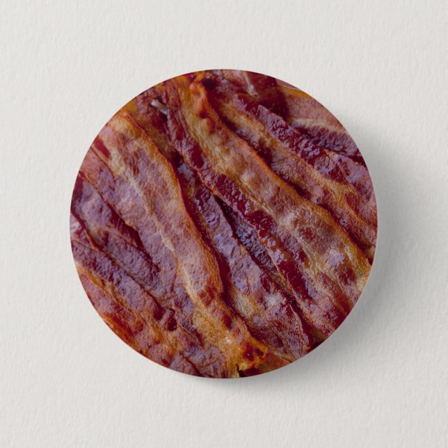 Gebratener Speck Button (Vorderseite)