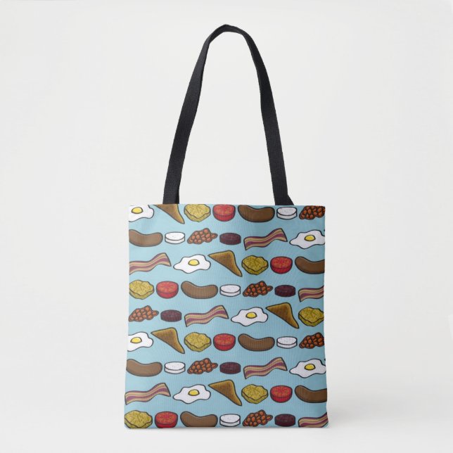 Gebratenes Frühstück Tasche (Vorderseite)