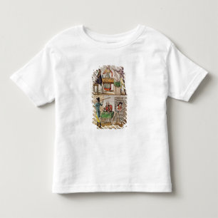 Gebrauch von den neuen Maßen Kleinkind T-shirt