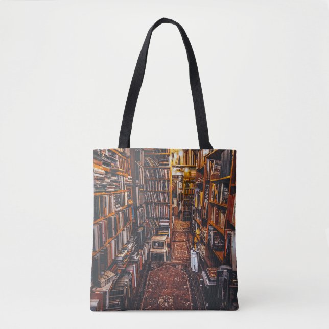 Gebrauchte Buchhandlung Inneres Foto für Buchliebh Tasche (Vorderseite)