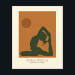 Gebrauchte Logos für braune Creme Yoga-Klassen Flyer<br><div class="desc">Yoga Kursleiter Flyer mit individualisierbarem Logo, Braun und Creme Typografie.</div>