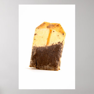 Gebrauchte Teebeutel Poster