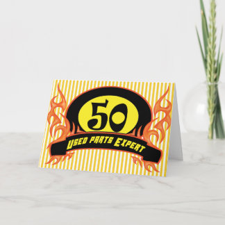 Gebrauchte Teile 50. Geburtstagsparty Einladungen