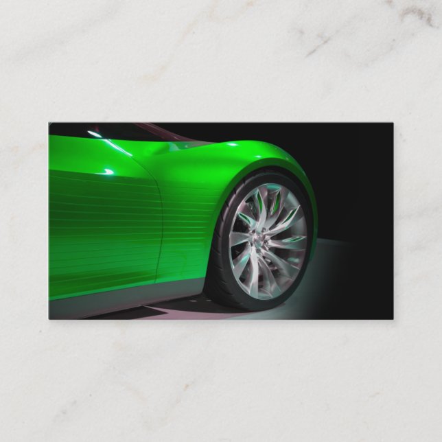 Gebrauchtwagenhändler Visitenkarte (Vorderseite)