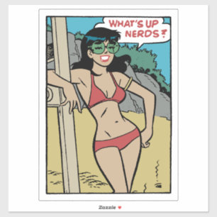 Gebräunte Beach Bunny Bikini Girl • Was ist los, N Aufkleber