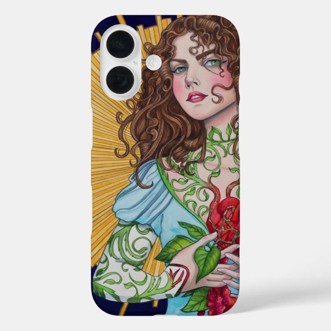 gebrochen, aber schön iPhone 16 hülle (Rückseite)