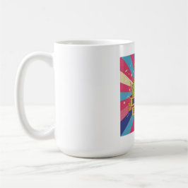 Gebrochene, aber gebildete Motivationskunst Kaffeetasse