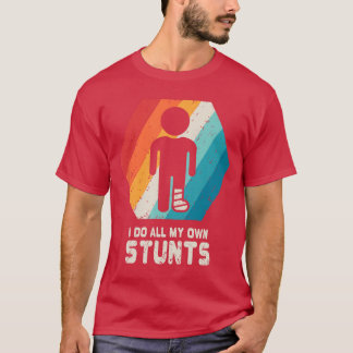 Gebrochene Bein Knöchel Knie Fuß Verletzung Gute B T-Shirt