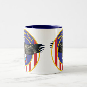 Gebrochene Ente Zweifarbige Tasse