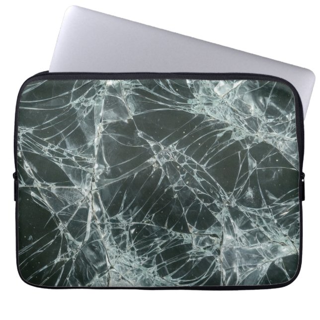 Gebrochene Glasoberfläche (Stil 7) Ölgemälde Laptopschutzhülle (Vorderseite)