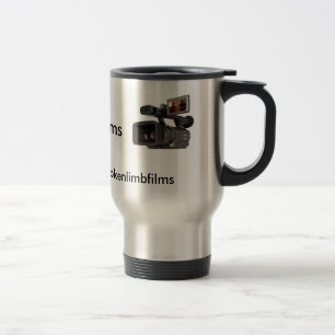 Gebrochene Glied-Film-Silber-Reise-Tasse Reisebecher