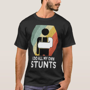 Gebrochener Arm für Jungen und Mädchen Handgelenk T-Shirt