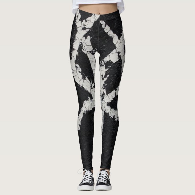 gebrochener Baum Leggings (Vorderseite)