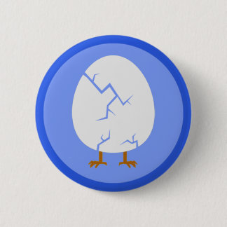 Gebrochener Ei-Knopf Button
