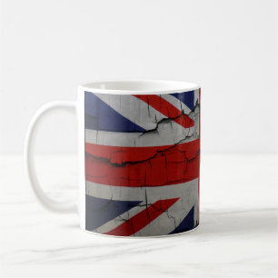 Gebrochener Gewerkschafts-Jack, BRITISCHE Kaffeetasse