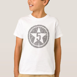 gebrochenes GEBURTSTAG Fünf-SterneT-Shirt T-Shirt