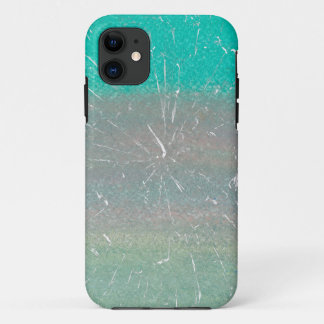 Gebrochenes Glas iphone 11 Hülle