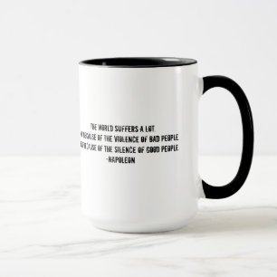 Gebrochenes Herz+Zitat Tasse
