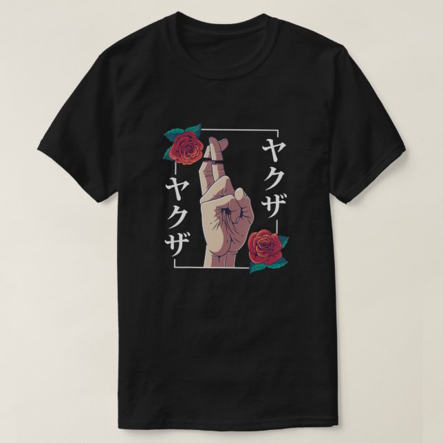 Gebrochenes Versprechen Ästhetik Vaporwave Goth Gr T-Shirt (Design vorne)