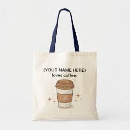 Gebrühzeit: Tasche des Kaffees Lover" Tote Tasche