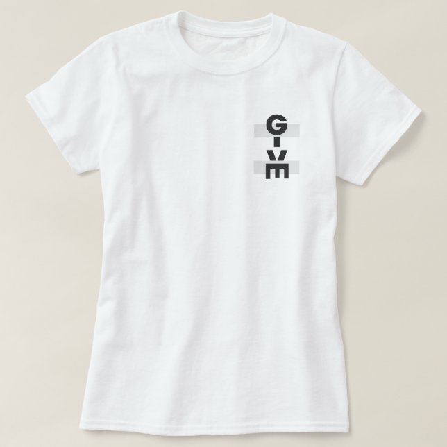 Gebt Frauen T - Shirt (Design vorne)