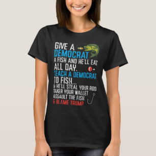 Gebt republikanischen Männern einen demokratischen T-Shirt