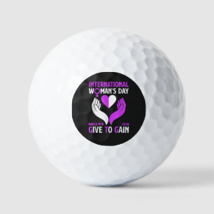 Gebt um zu gewinnen Frohen Internationalen Frauent Golfball