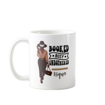 Gebucht beschäftigt und ungestört Personalisiert M