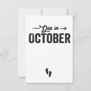 Gebuchte Babyankündigung Schwangerschaft Geschenk  Dankeskarte