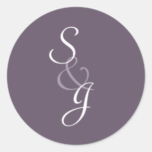 Gebuchte Hochzeitspflanze Umschlag Aufkleber