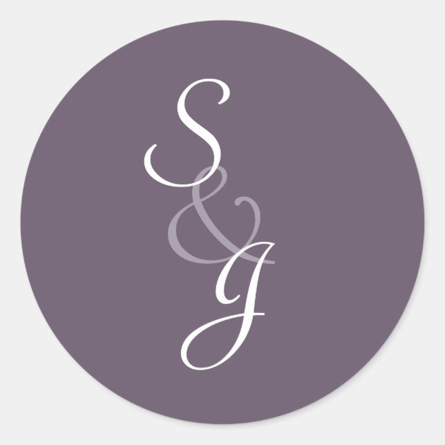 Gebuchte Hochzeitspflanze Umschlag Aufkleber (Vorderseite)